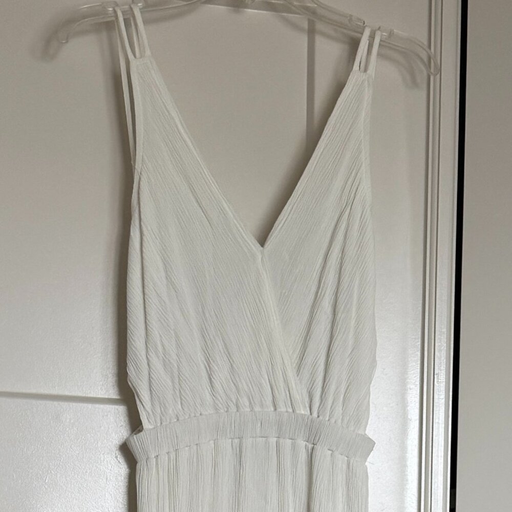 Lulus Women’s Lost In Paradise White Maxi Dress - Size XXS - Picture 5 of 6